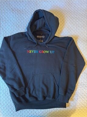 Benitez Black 'Never Grow Up' Hoodie
